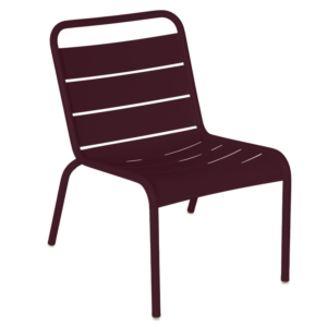 Fermob Luxembourg Lounge fauteuil-Black Cherry
