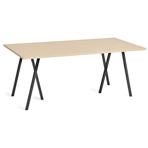 HAY Loop stand tafel-180x87,5 cm-Black - Oak