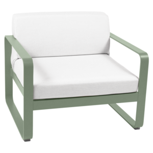 Fermob Bellevie fauteuil met off-white zitkussen-Cactus