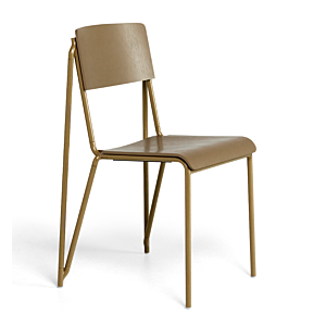 HAY Petit Standard stoel gepoedercoat onderstel-Clay