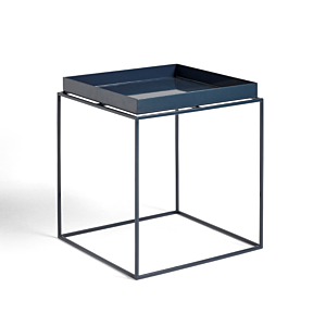 HAY Tray table tafel-40x40 cm-Deep Blue