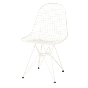 Vitra Eames Wire Chair DKR stoel-Crème