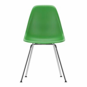 Vitra Eames DSX stoel met verchroomd onderstel-Groen