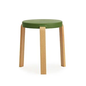 Normann Copenhagen Tap Stool - stoel-Olijf groen-Eiken