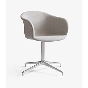 &tradition Elefy JH33 stoel-Licht grijs-Aluminium
