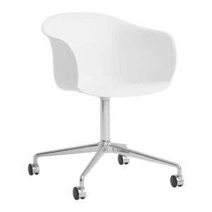 &tradition Elefy JH36 stoel-Wit-Aluminium