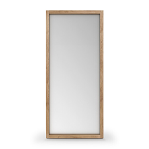 Ethnicraft Oak Light Frame Floor spiegel