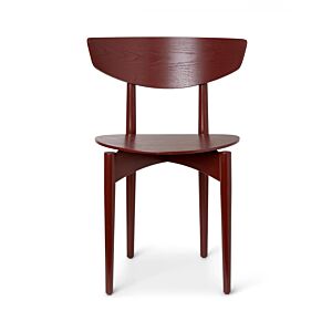 Ferm Living Herman Wood Dining Chair eetkamerstoel-Red Brown OUTLET