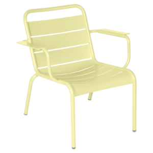 Fermob Luxembourg Lounge fauteuil met armleuning-Frosted Lemon