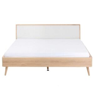 Gazzda Ena bed-180x200 cm-Hardwax oil white