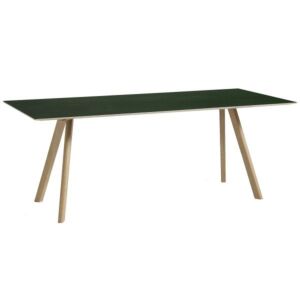 Hay Copenhague CPH30 gezeept eiken tafel-Green-250x90 cm