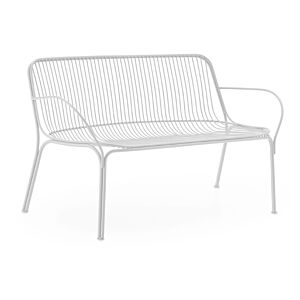 Kartell Hiray bank outdoor-Wit