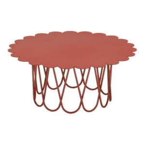 Vitra Flower Table salontafel-∅ 80 cm-Rood