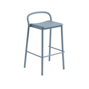 Muuto Linear Steel Bar stoel-75 cm-Pale blue