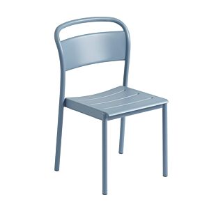 muuto Linear Steel stoel-Pale blue