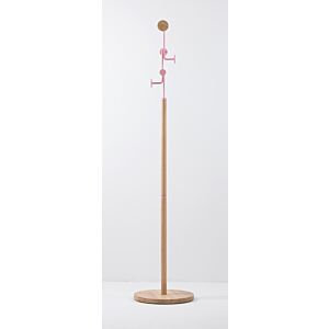 Gazzda Hook Coat Stand kaptok-Mat licht roze