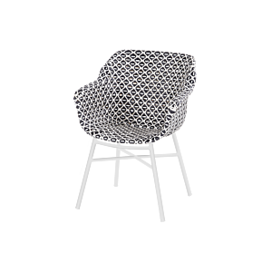Hartman Delphine dining chair tuinstoel -Wit-wit