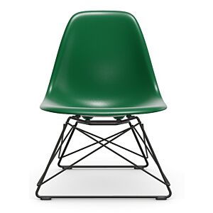 Vitra Eames LSR loungestoel met zwart onderstel-Emerald
