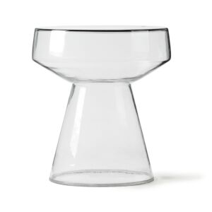 HKliving Glass bijzettafel-Clear Glass