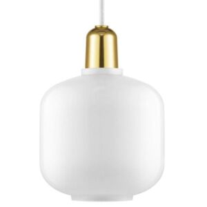 Normann Copenhagen Amp Brass hanglamp small-Wit