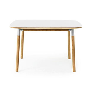 Normann Copenhagen Form tafel-Wit-120x120 cm