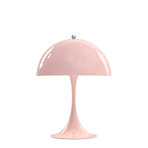 Louis Poulsen Panthella Mini tafellamp-Licht roze