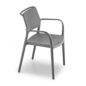 Pedrali Ara 315 stoel-Donker grijs