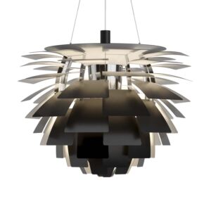 Louis Poulsen PH Artichoke hanglamp-Zwart-∅ 84 cm