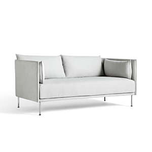HAY Silhouette Sofa mono 2-zits bank-Linara 311-Chromed