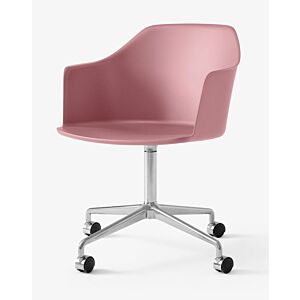 &amp;Tradition Rely HW48-Soft Pink-Polished aluminium