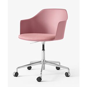 &amp;Tradition Rely HW54-Soft Pink-Polished aluminium