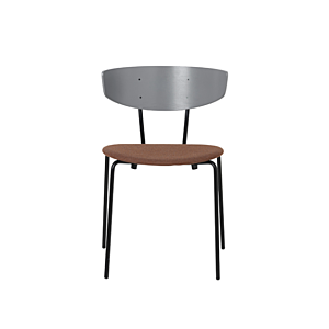 Ferm Living Herman Stof stoel-Fiord Grey/1350 Rust