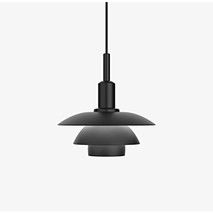 Louis Poulsen PH 3/3 hanglamp-Metaal zwart