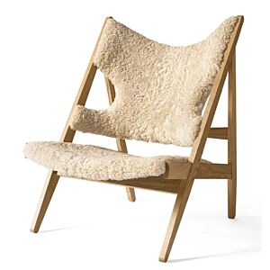 MENU Knitting Lounge fauteuil - Natural Oak-Nature