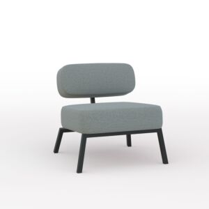 Studio HENK Ode Lounge Chair zwart frame-Hallingdal 65-153   