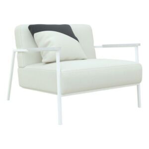 Studio HENK Co fauteuil met wit frame-Halling 65-100 gelakt