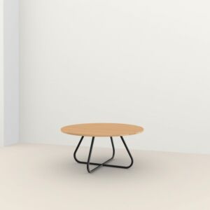 Studio HENK Curve Quadpod XL tafel zwart frame 4 cm