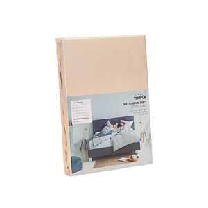 Tempur Jersey Stretch hoeslaken-Crème-70/80x200/220 cm