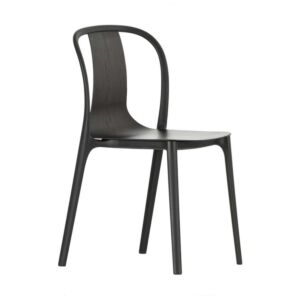 Vitra Belleville Chair Wood stoel-Zwart essen