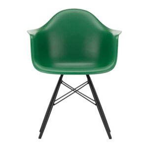 Vitra Eames DAW stoel met zwart esdoorn onderstel-Emerald