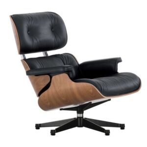Vitra Eames Lounge chair fauteuil walnoot zwart pigment NW