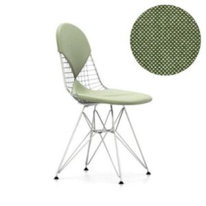 Vitra Eames Wire Chair DKR 2 stoel verchroomd onderstel-Hopsak 87
