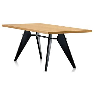 Vitra EM Table frame zwart eetkamertafel-240x90 cm