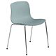 HAY About a Chair AAC16 chroom onderstel stoel- Dusty Blue