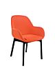Kartell Clap stoel-Zwart-Oranje