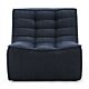 Ethnicraft N701 Sofa fauteuil-Graphite