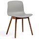 HAY About a Chair AAC12 Walnoot onderstel stoel-Concrete grey