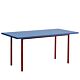 HAY Two-Colour tafel-Red - Blue-160x82x74 cm