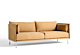 HAY Silhouette Sofa mono 3-zits bank-Linara 142-Chromed