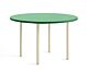 HAY Two-Colour Round tafel-Ivory - Green Mint-∅ 120 cm